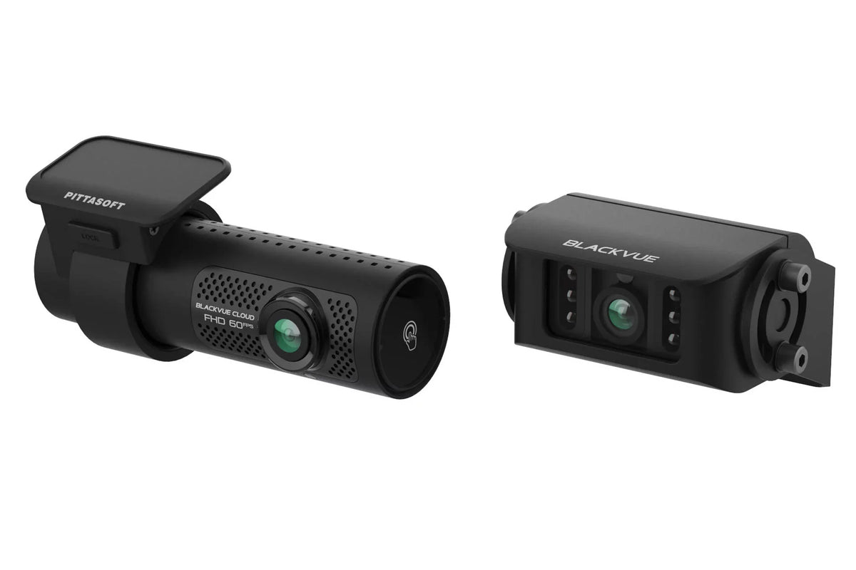 128GB Cam Dash Front & Cloud-Ready Waterproof GPS 1080p | 60FPS + Exterior With Card DR770X-2CH-TRUCK WiFi BlackVue