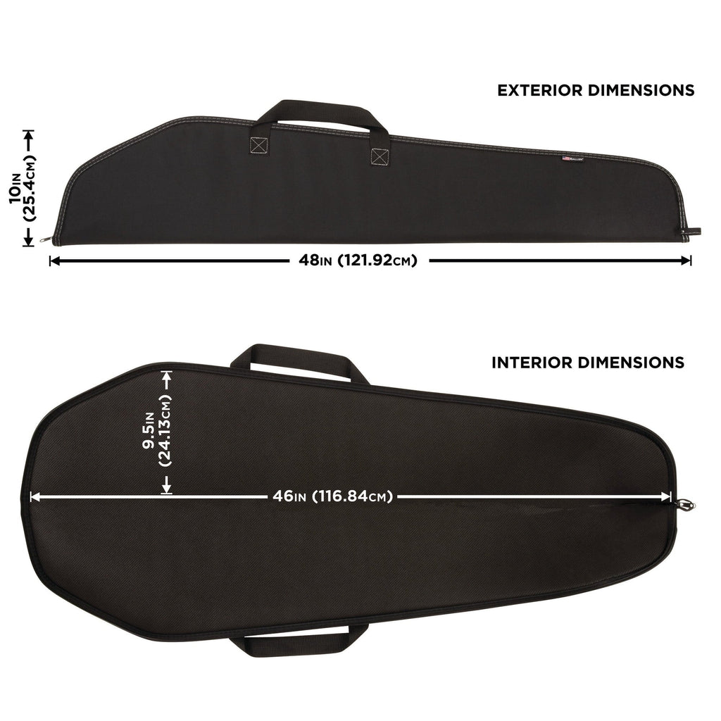 Case, Soft Allen Polyester, Rifle 602-46 46" Company Black, Durango
