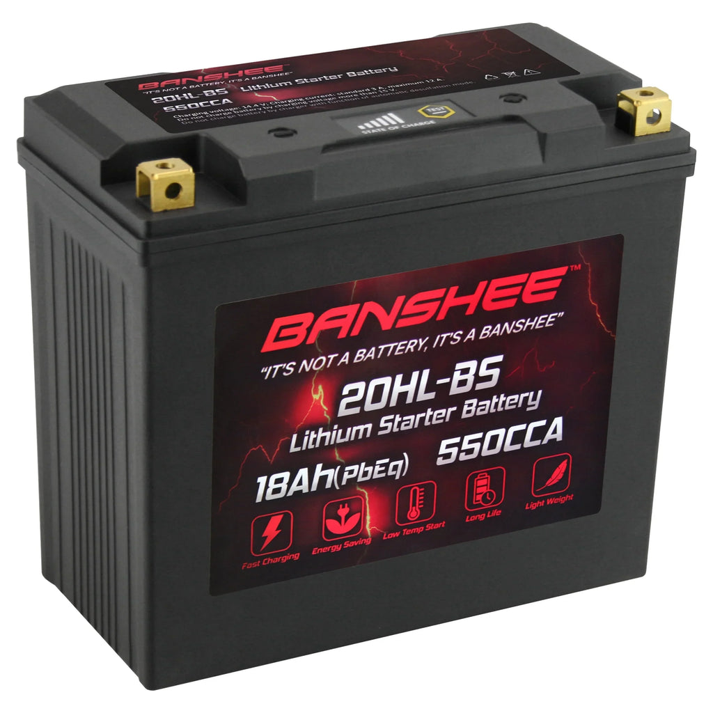 YTX20L-BS Outlander 1000 with 2013 XT-P Compatible EFI LiFePO4 to Banshee CAN-AM Motorsports 2016 Battery