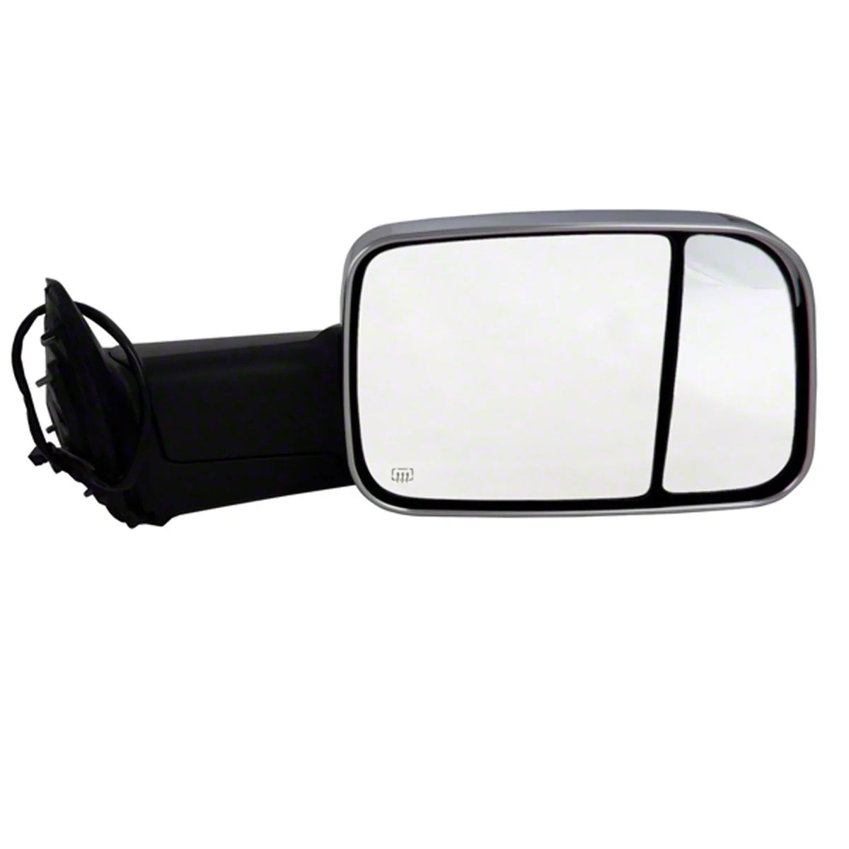 SIGNAL; HEATED SET; PUDDLE WITH GLASS; 2009 CHROME; TURN STYLE; MEGA TOW WITH EXCLUDES FLIP-UP POWER; CAB MIRROR LIGHT;
