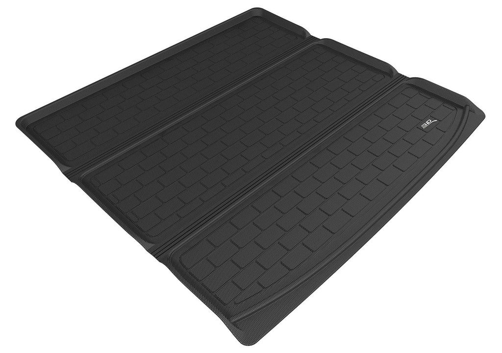 Embossed 2015-2019 GMC Black Tahoe Behind Liner 2nd Cargo 3D Kagu Row M1Ch0621309 Pattern Stowable Yukon Chevrolet Fits Maxpider Fits