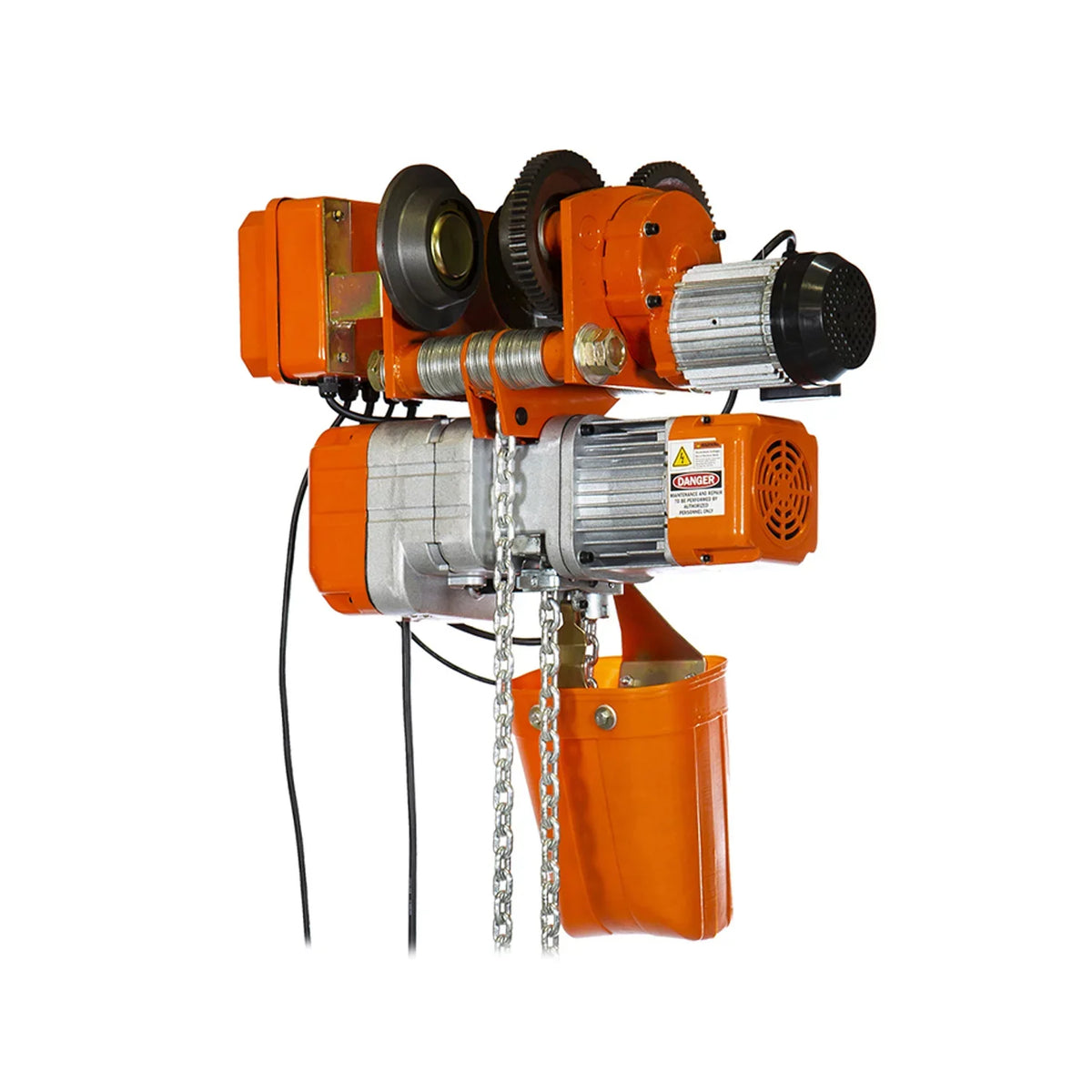 Trolley Electric 20 Ton 220V G80 Prowinch Hoist ft. M3/H2 Chain Chain 1 Power