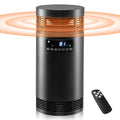 Use, Portable with Electric Ceramic PTC for 360° Office Desk Thermostat, Protection Only Indoor Heater Surround Safety Fan Office 1500W Heater for Space Mode, Heater with