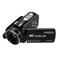 Sensor -Shaking Video DV Professional Microphone Handheld Andoer IPS with 4K Mounting Burst Shoe Camcorder for 3.0 Digital Function Inch CMOS Hot