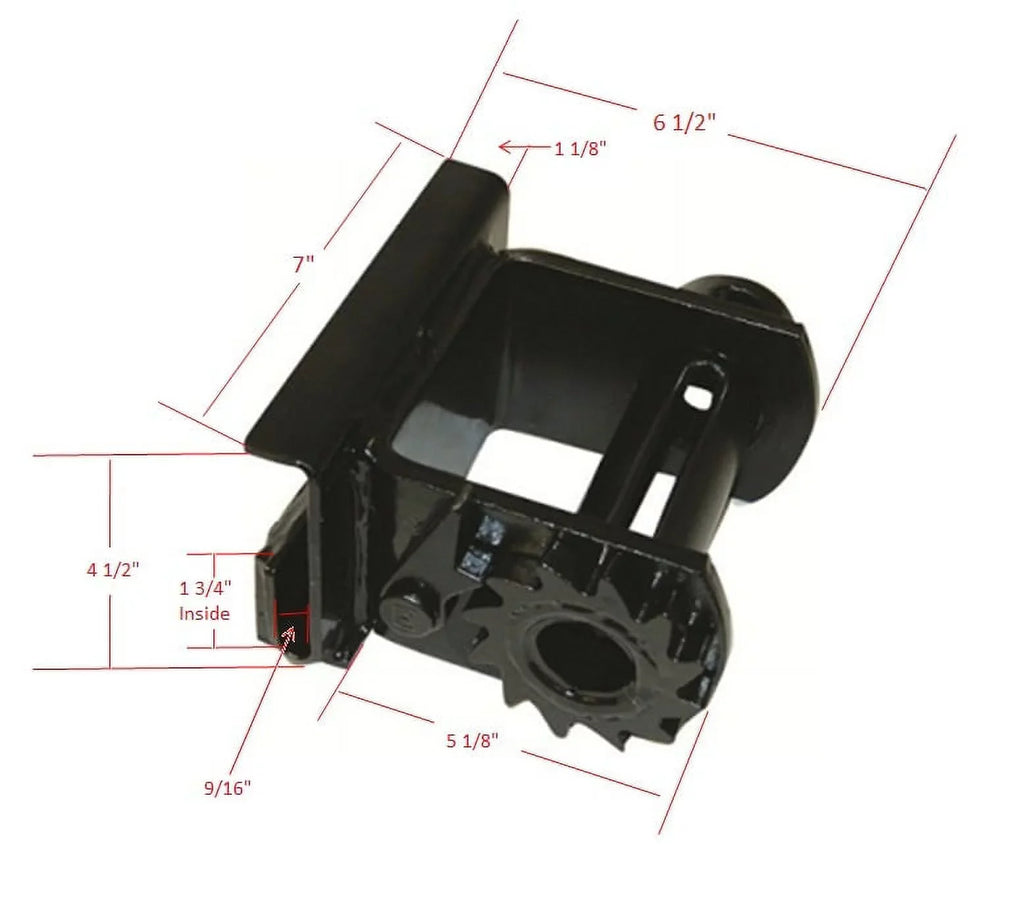 Mytee Products Trailer Track (4 Slider Winch Truck Flatbed Semi - Pack) Utility