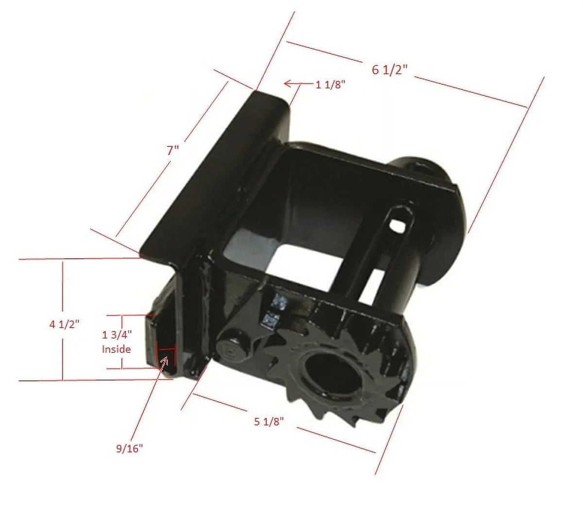 Mytee Products Trailer Track (4 Slider Winch Truck Flatbed Semi - Pack) Utility