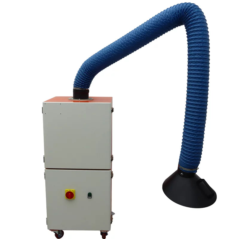 Single Welding Purifier Fume Smoke Welding Extractor Arm Mobile 220V EQCOTWEA