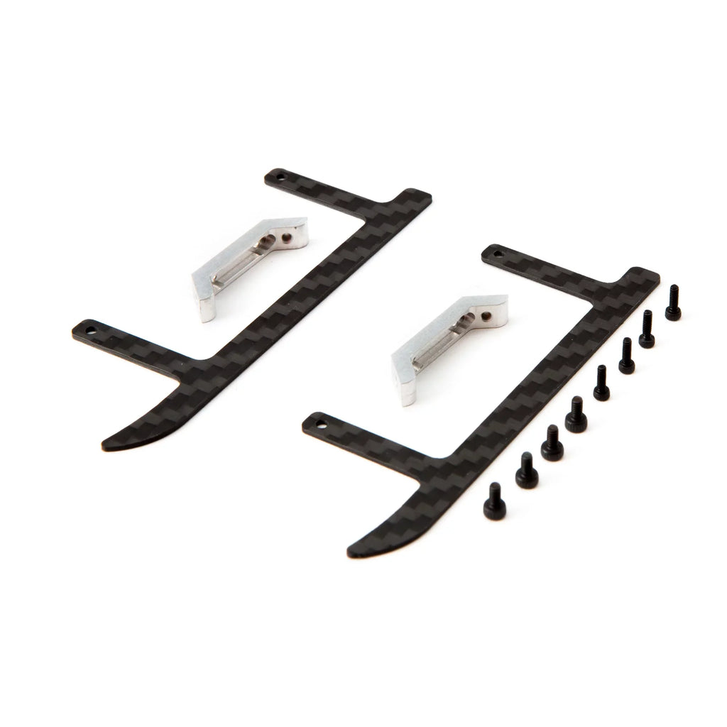 Option Parts Blade Blade gear Landing 180 BLH3419CF & Heli Accessories CFX aluminum/carbon