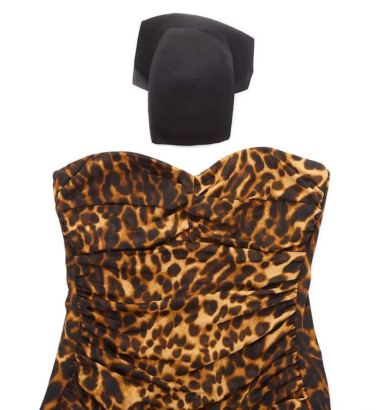 Swimsuit Womens Leopard Strapless Lauren Piece Ocelot Underwire Printed Lauren One Ralph