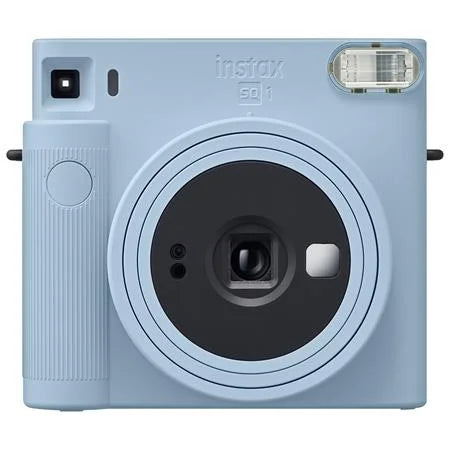 Camera, and Film Instant SQUARE instax Bag Glacier SQ1 Blue Film + Camera