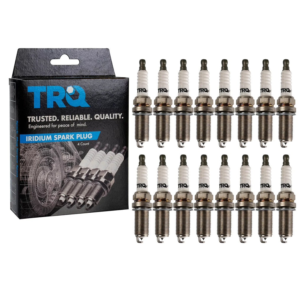 1500 Up Piece RAM Tune Ignition Iridium 16 2013-2019 New RAM Spark Set 2009-2012 select: 1500, DODGE Engine Fits Kit SPA02174 TRQ Plugs