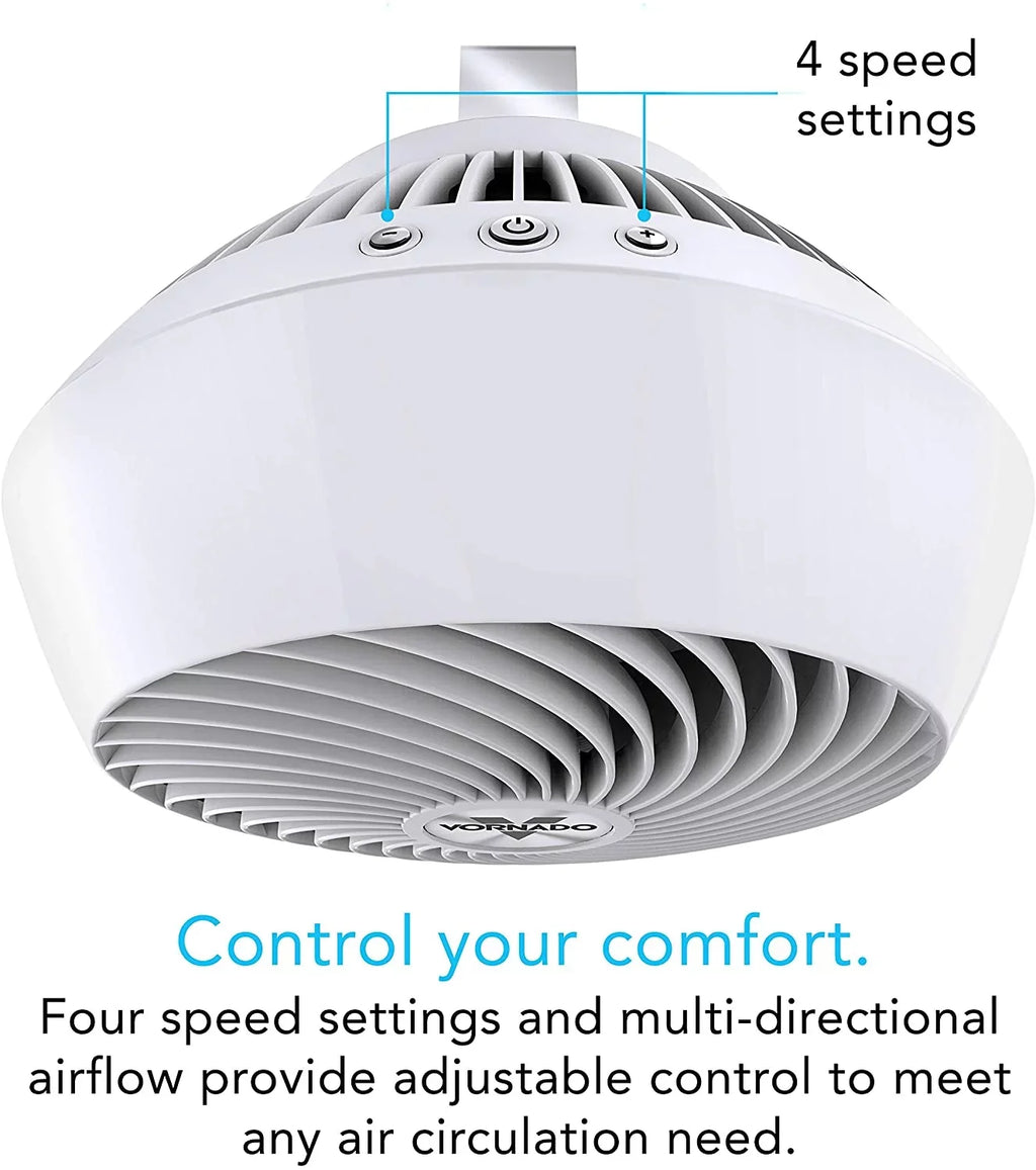 Vornado 4 Room 560-Medium, Circulator Air with speeds, 560 White Whole
