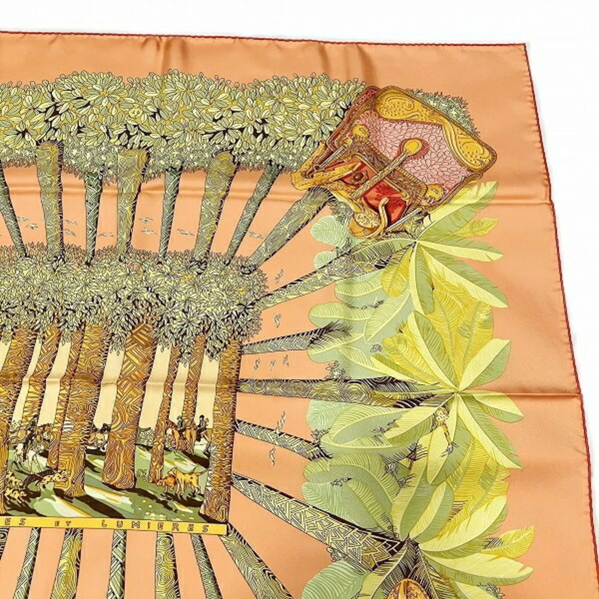 Women's Accessory Carre and Shadow 90 Hermes Light Scarf Brand Pre-Owned (Good)