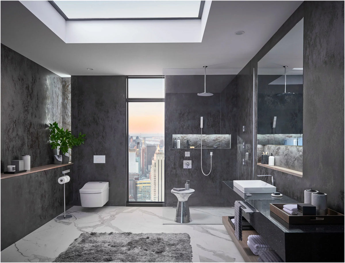 LT476GR#01 Rectangular Bathroom with TOTO® 23" Vessel Kiwami® - White Sink Cotton CEFIONTECT,