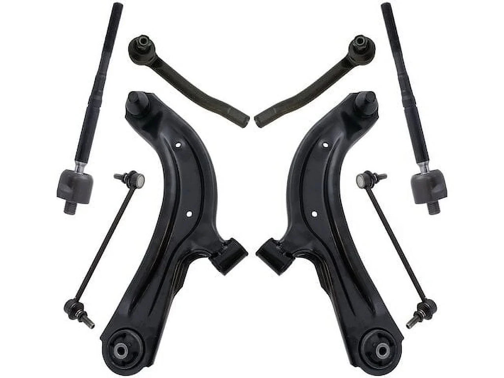 Control Sway 2015 Compatible 2016 with 2018 Nissan Piece Tie Ball 8 - Front Link Bar Joint - Kit Rod Sentra 2013 2017 Arm 2014 -