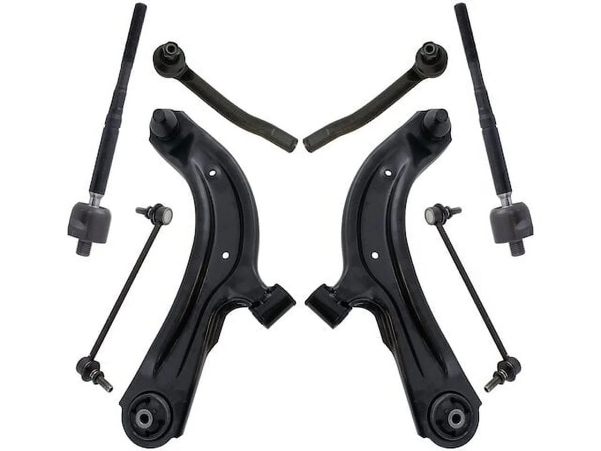 Control Sway 2015 Compatible 2016 with 2018 Nissan Piece Tie Ball 8 - Front Link Bar Joint - Kit Rod Sentra 2013 2017 Arm 2014 -