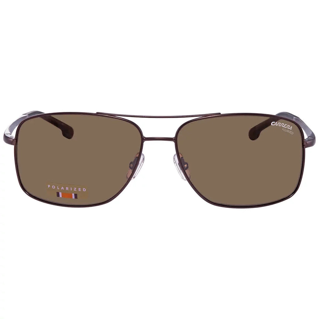 8040/S Bronze Carrera Sunglasses 009Q/SP 60 CARRERA Polarized Men's Rectangular