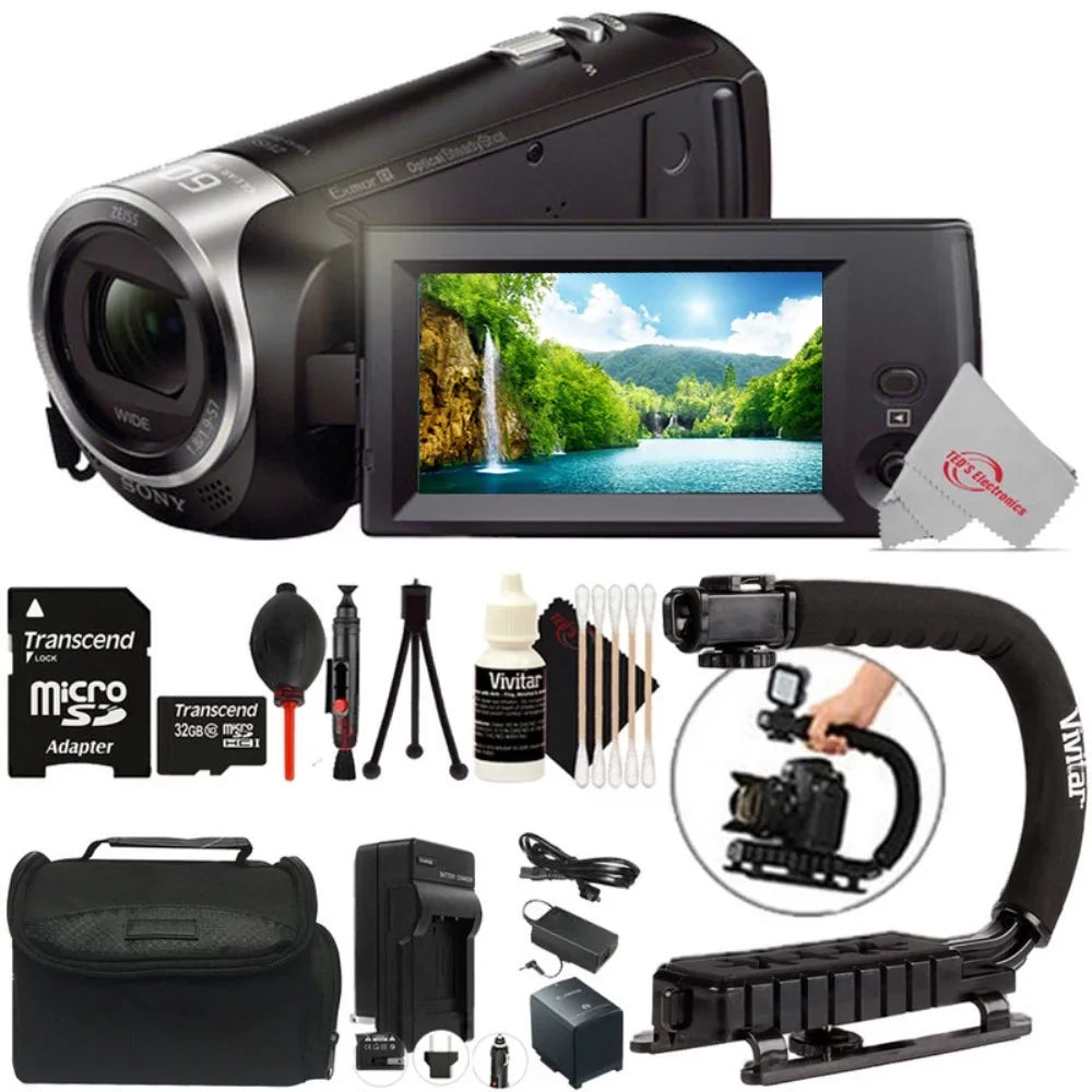 Accessory HDR-CX405 SONY Teds Top Handycam Bundle HD Camcorder