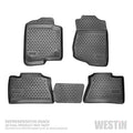 TOYOTA 74-41-41037 - 1st 2nd - CAB/SR5/TRD TACOMA SPORT/TRD OFF ROAD, CAB/SR5/TRD select: TOYOTA Profile ROAD TACOMA ACCESS 2016 Fits SPORT/TRD Black Westin OFF Floor DOUBLE and 2017 Row Liners