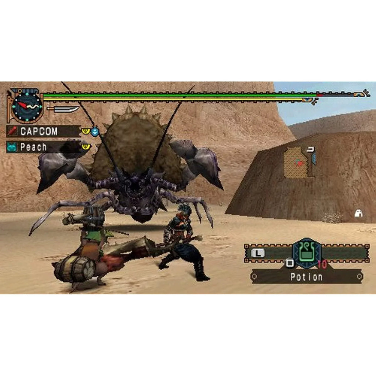 Monster Hunter - Sony Unite Freedom Psp