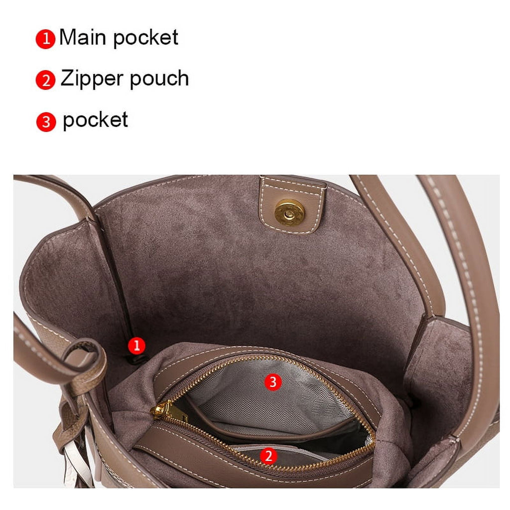 women's bag 2024 Tote leather new Fashion commuter Ladies retro bag Aidrani