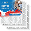 6 Comparable by WICKED Premium Furnace 11 MPR USA MPR to Air Pleated Filter AIR. Conditioner Made CLEAN MERV 1000, FILTERS Filters 16x18x1 & Filter Air Electrostatic Pack HVAC 1200 7 AIRX 16x18x1 FPR