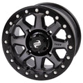 15x7 Beadlock Uinta Tusk + 4/137 3.0 4.0 Gunmetal/Black For Wheel Defender Star HD10 2021-2022 Pro Can-Am Lone