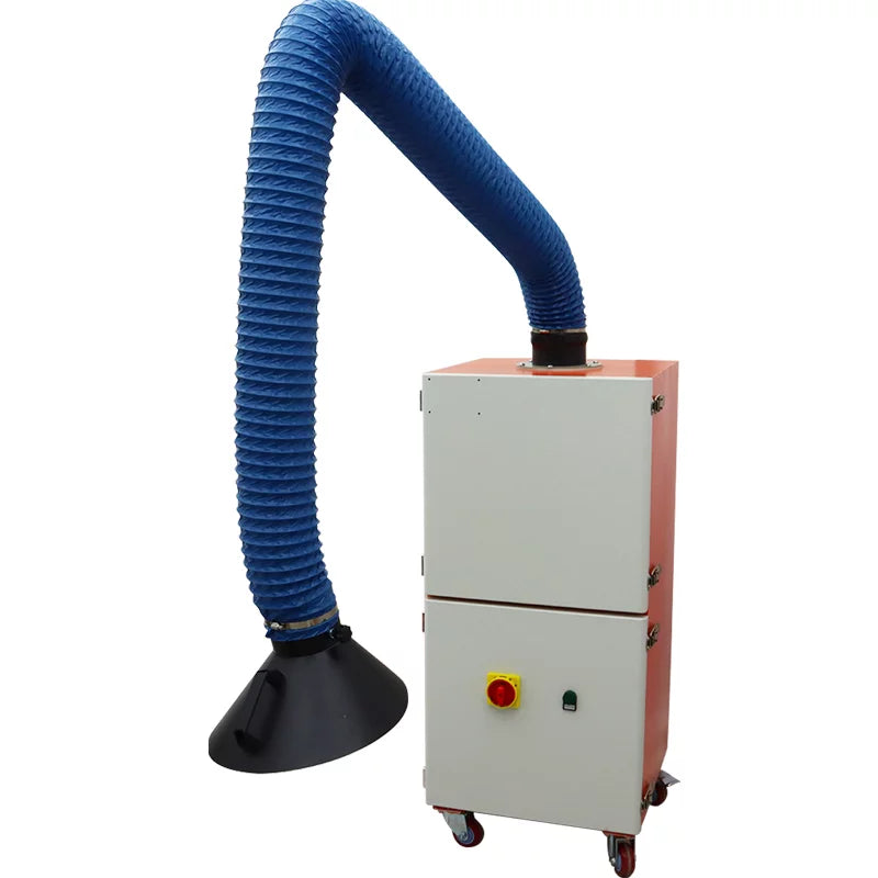 Single Welding Purifier Fume Smoke Welding Extractor Arm Mobile 220V EQCOTWEA