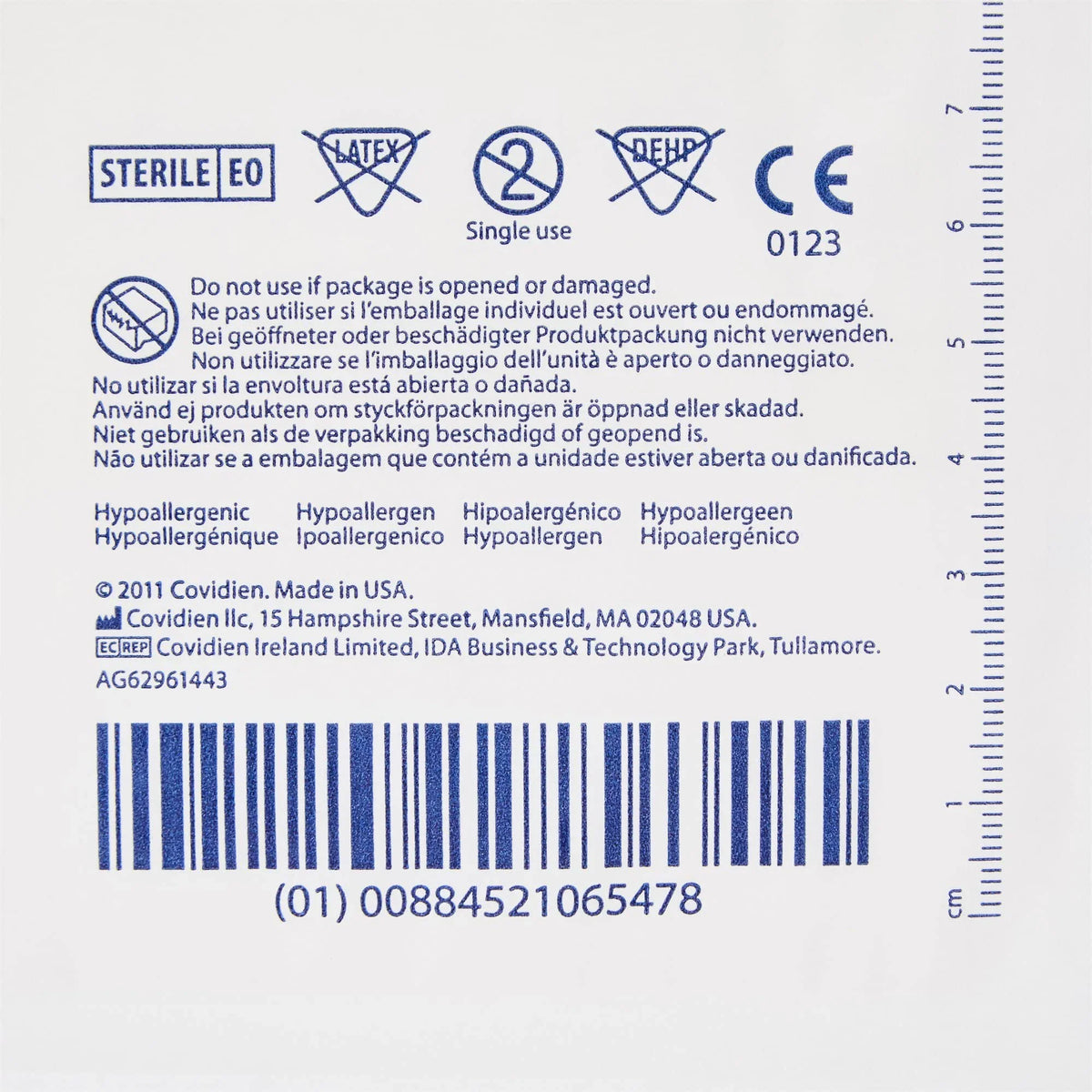 Non-Woven Sterile Telfa x 6 Count, 6 White 1 Adhesive inches, Square 25 Pack Dressings,