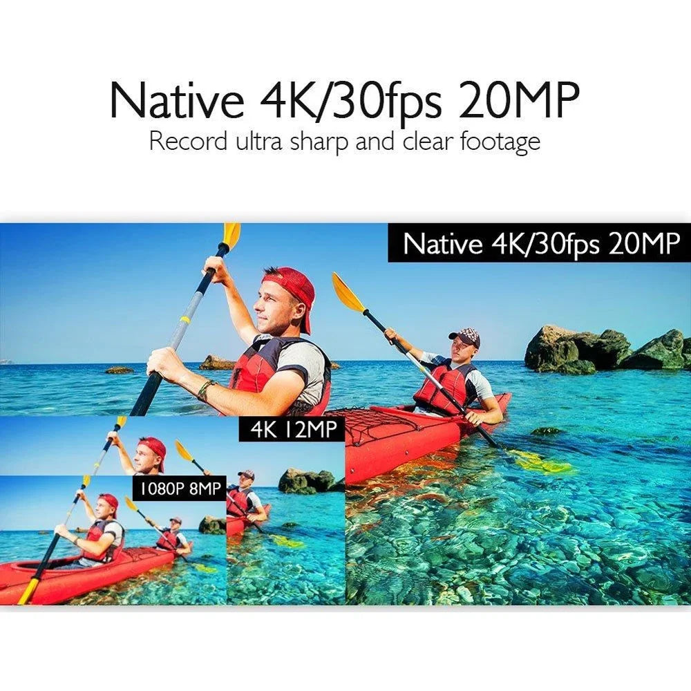 20 - Camera-Native V50 Box) Wi-Fi Action MP (Open with Akaso 4K/30fps
