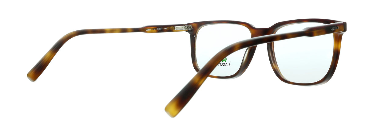 for Lacoste Rectangle Modified mens Eyeglasses L2861 Havana/Burgundy 219