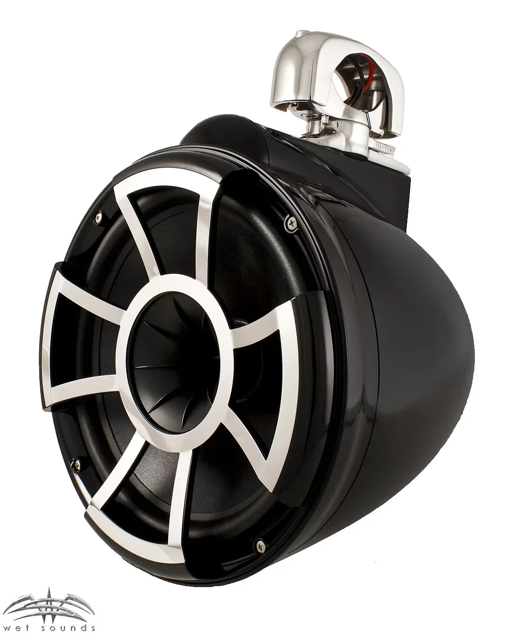 Malibu Sounds Wet Pairs Two G3: For Black 10" with Swivel Tower of SDX2 Speakers G3 Amplifier REV10B-SC & Adapters