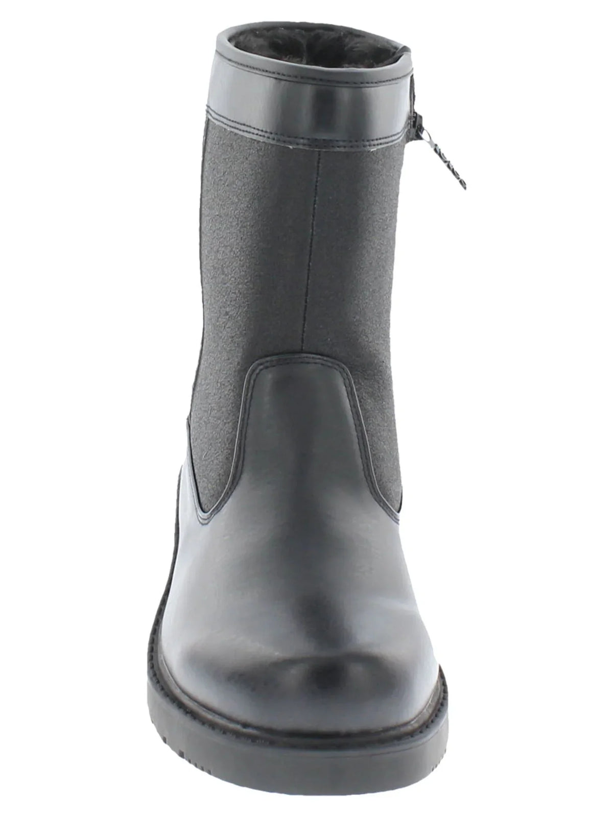 Faux Snow Width Totes Boot Men's Fur Stadium Wide Lined Waterproof Available -