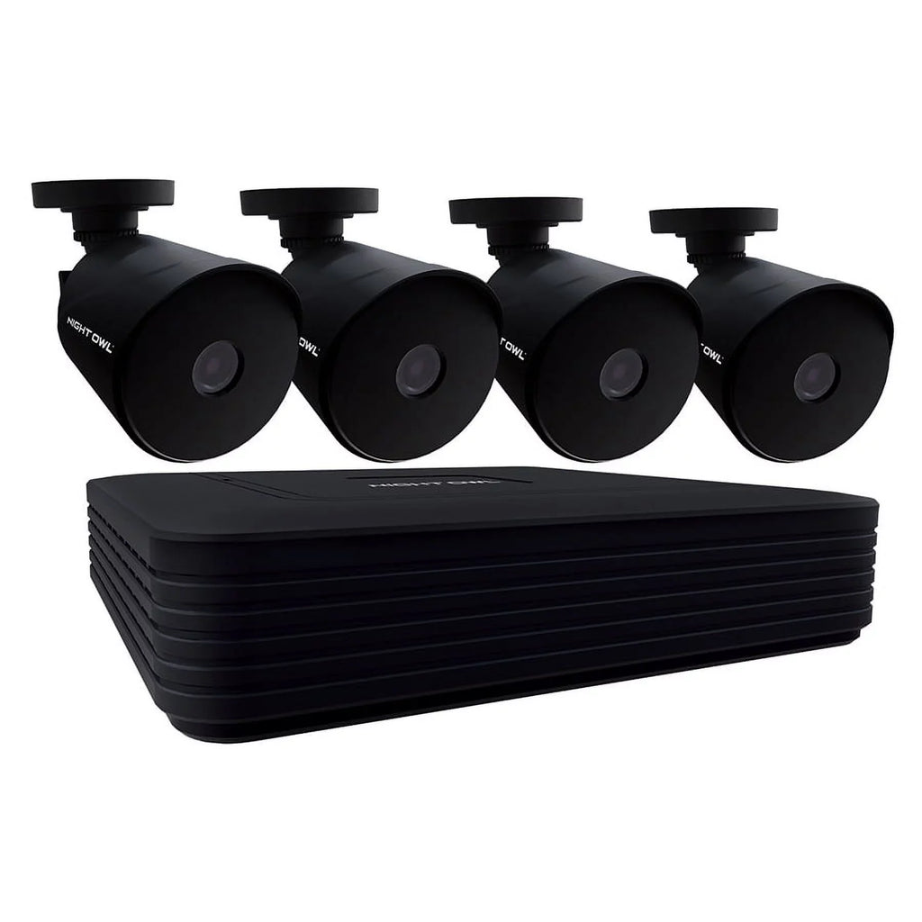 Night Night Channel DVR Drive, CCTV, 4 8 Vision Camera Indoor Security System Surveillance with 1TB Owl 1080p HD Cameras, with Cameras Outdoor Wired Bullet Hard