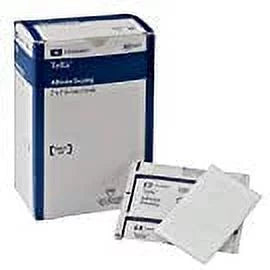 4 Ouchless , Adhesive ''3 Count'' x Dressing 100 Telfa