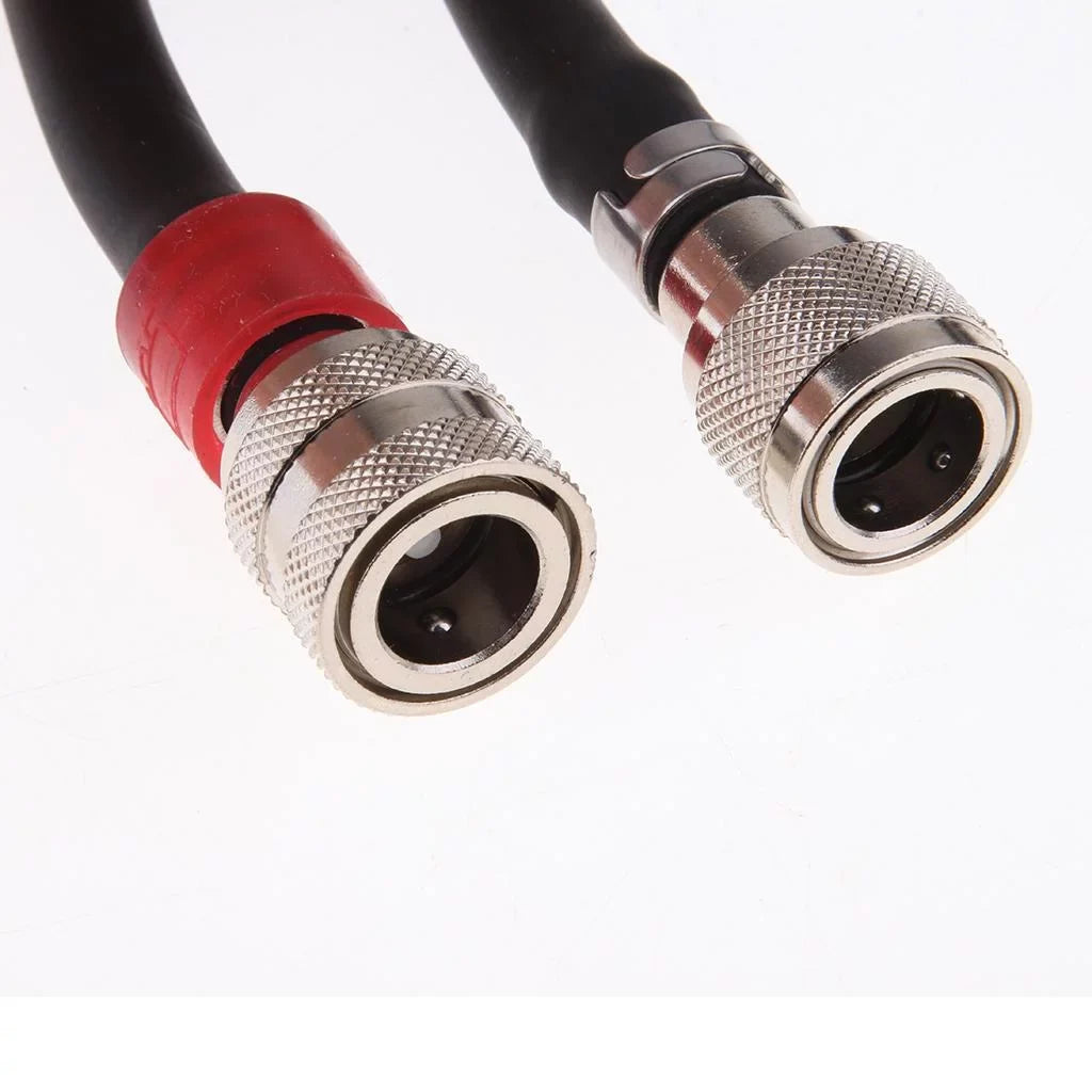 Line Marine Assembly Fuel Motor Hose for Line Tractors, and Outboard - RVs, Assembly Suitable 8FT Black Caravans Boat Boats, Fuel