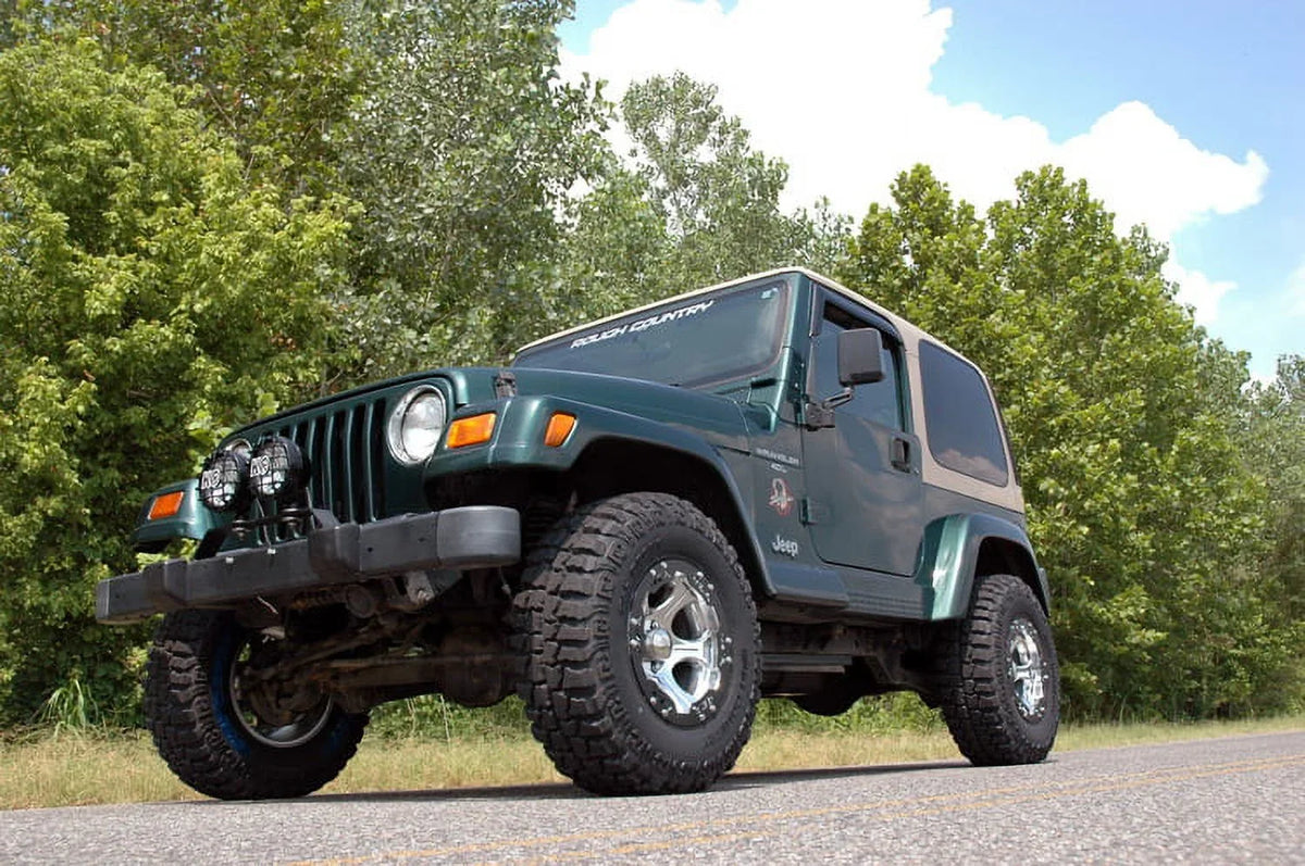 Rough for JEEP JEEP Suspension Lift 97-06 2" Fits Country V2 TJ TJ/LJ Wrangler WRANGLER 1998-2002 / Kit SPORT, select: - / 1997 TJ Jeep WRANGLER SE 65870