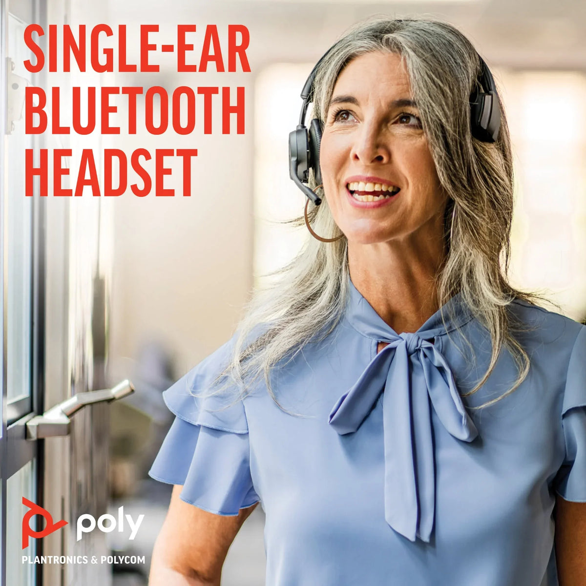 '- Over-the-head Mono - 20 4.92 - Bluetooth Certified Charge Wired/Wireless kHz Voyager ft Cable - Headset - - Ear-cup With 164 - - Teams Hz Poly 4310-M - ft Stand 20 Stereo, - Microsoft ... Binaural -