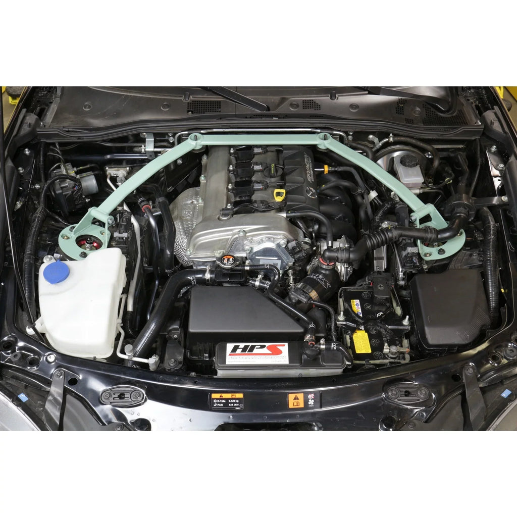 Reinforced for MX-5 HPS Miata Hose Black MAZDA Post 16-17 57-1544-BLK Compatible Mazda Air Fits 2016-2017 select: Kit MIATA Silicone 2.0L, MAF Intake