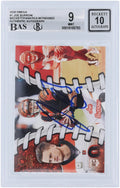 Burrow Certified Joe Rookie Card Witnessed Authenticated Autographed Subgrades Panini Bengals #0-1 Fanatics - - 2020 Omega 9/10 Cincinnati Fanatics 9.5,8.5,9,9.5 Beckett Authentic