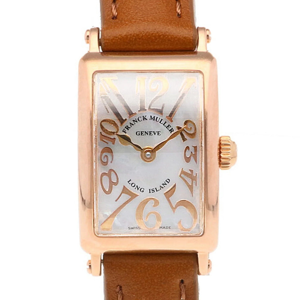 Pre-Owned Watch (Good) Long Muller FRANCK K18PG Ladies MOP2 802 Island MULLER Franck