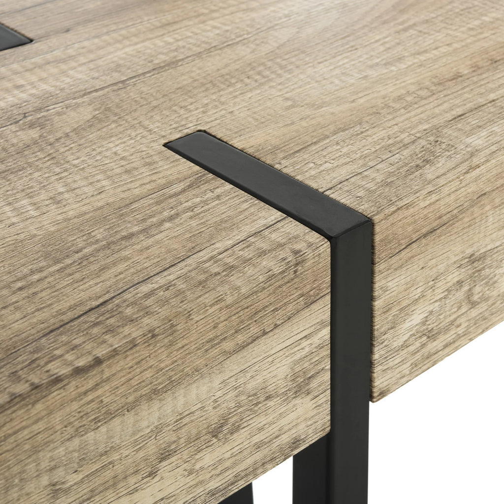 Table, Alyssa Brown SAFAVIEH Console Wood Rectangular Mid-Century Top