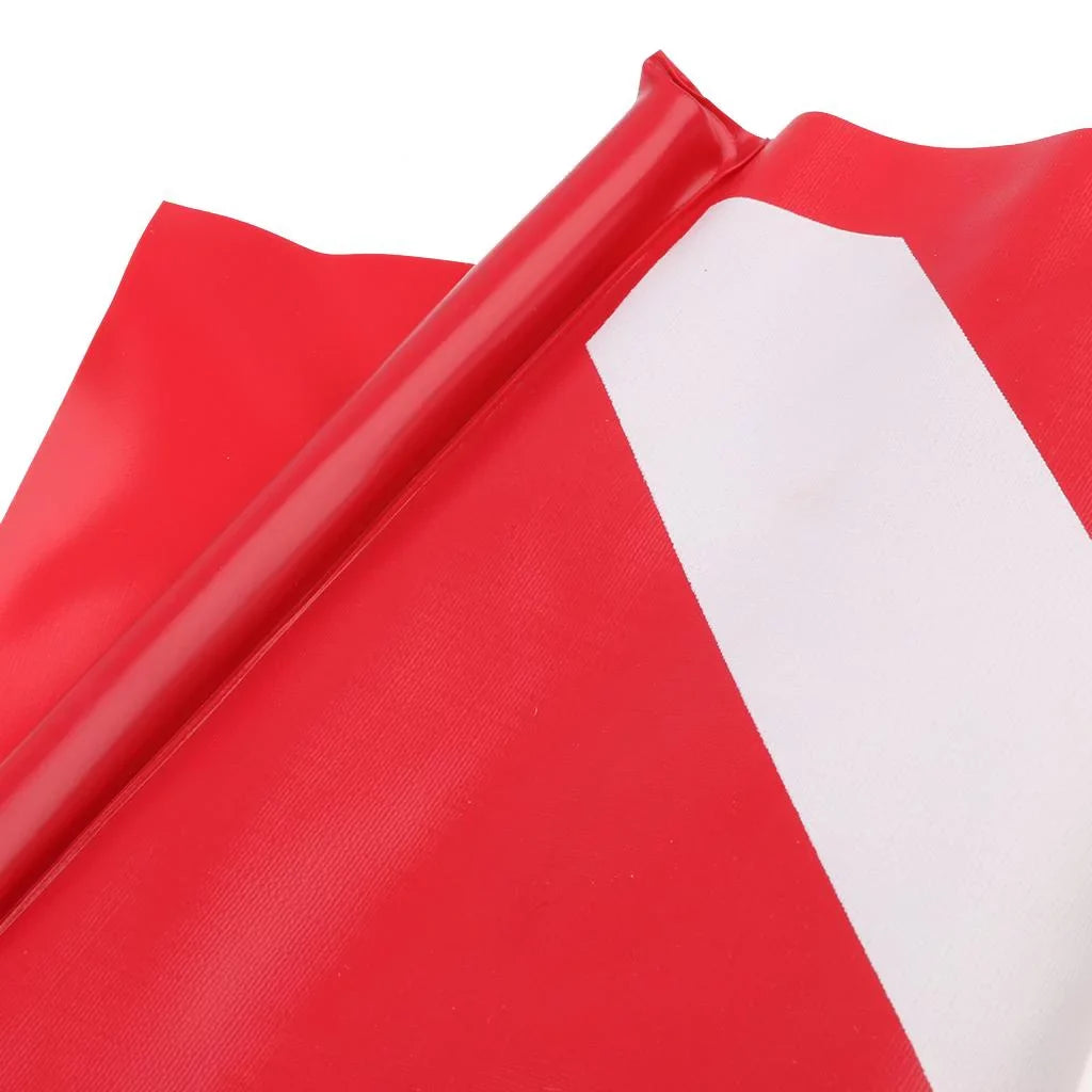 Inflatable Surface Buoy Marker Red Dive Flag Diving Accessory Outdoor Snorkel Scuba With Safety
