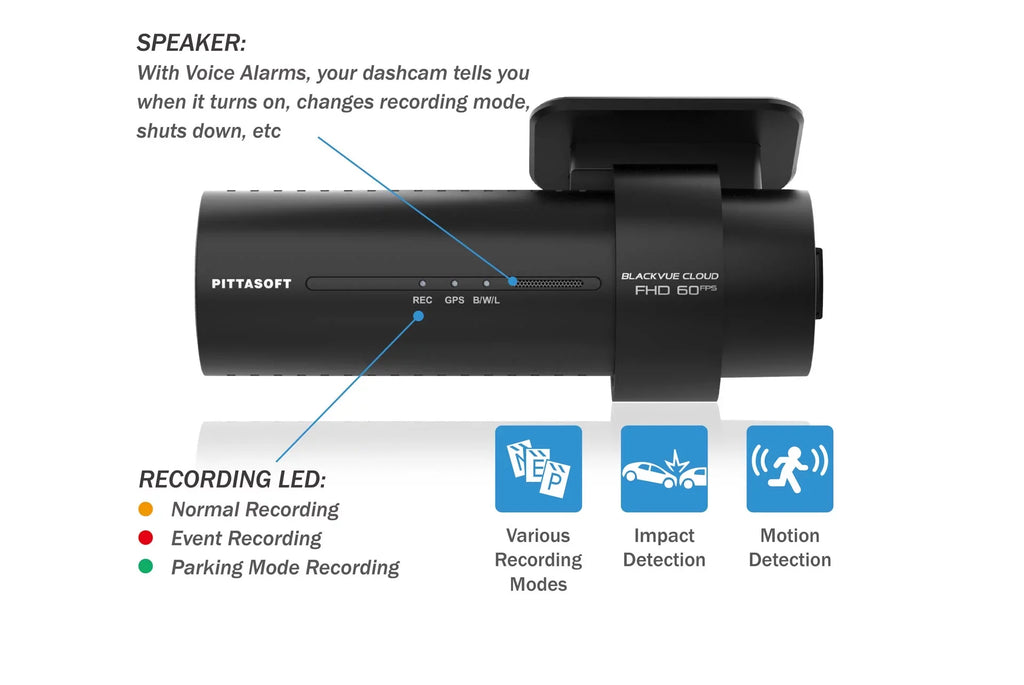128GB Cam Dash Front & Cloud-Ready Waterproof GPS 1080p | 60FPS + Exterior With Card DR770X-2CH-TRUCK WiFi BlackVue
