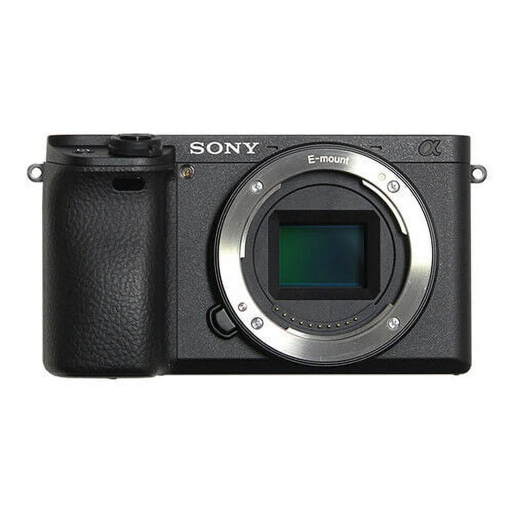 Digital Mirrorless Only) a6400 Bundle 32GB Sony Essential Alpha - (Body Camera