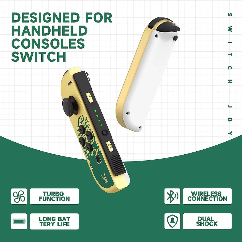 for Left Control/Wake-up/Screenshot Controller Switch Controllers with Vibration/Motion Dual Replacement & for Joycons Switch, Nintendo Right Wireless