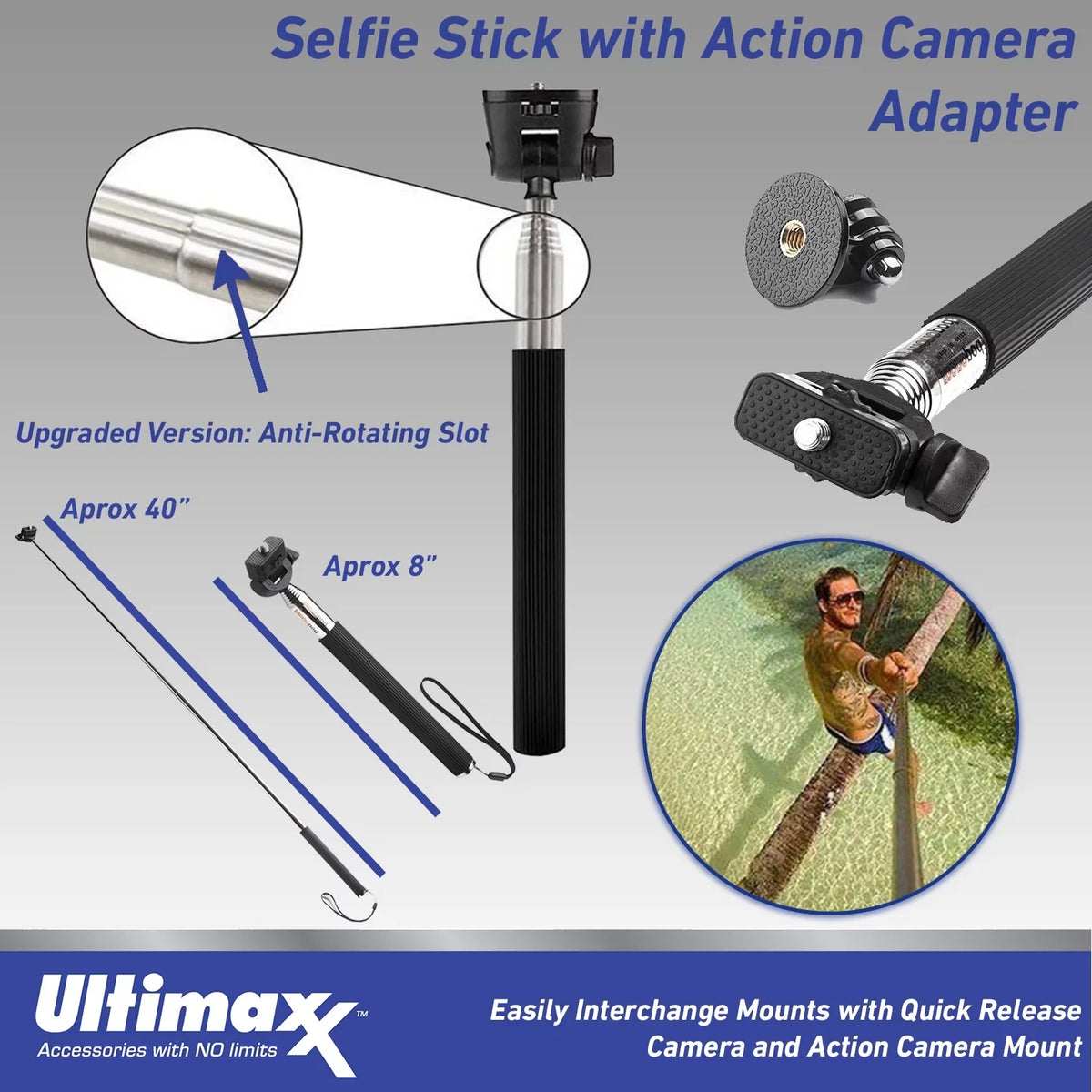 Hero 64GB with Basic Bundle Monopod Kit HERO11 Mini Accessory GoPro and Black 11