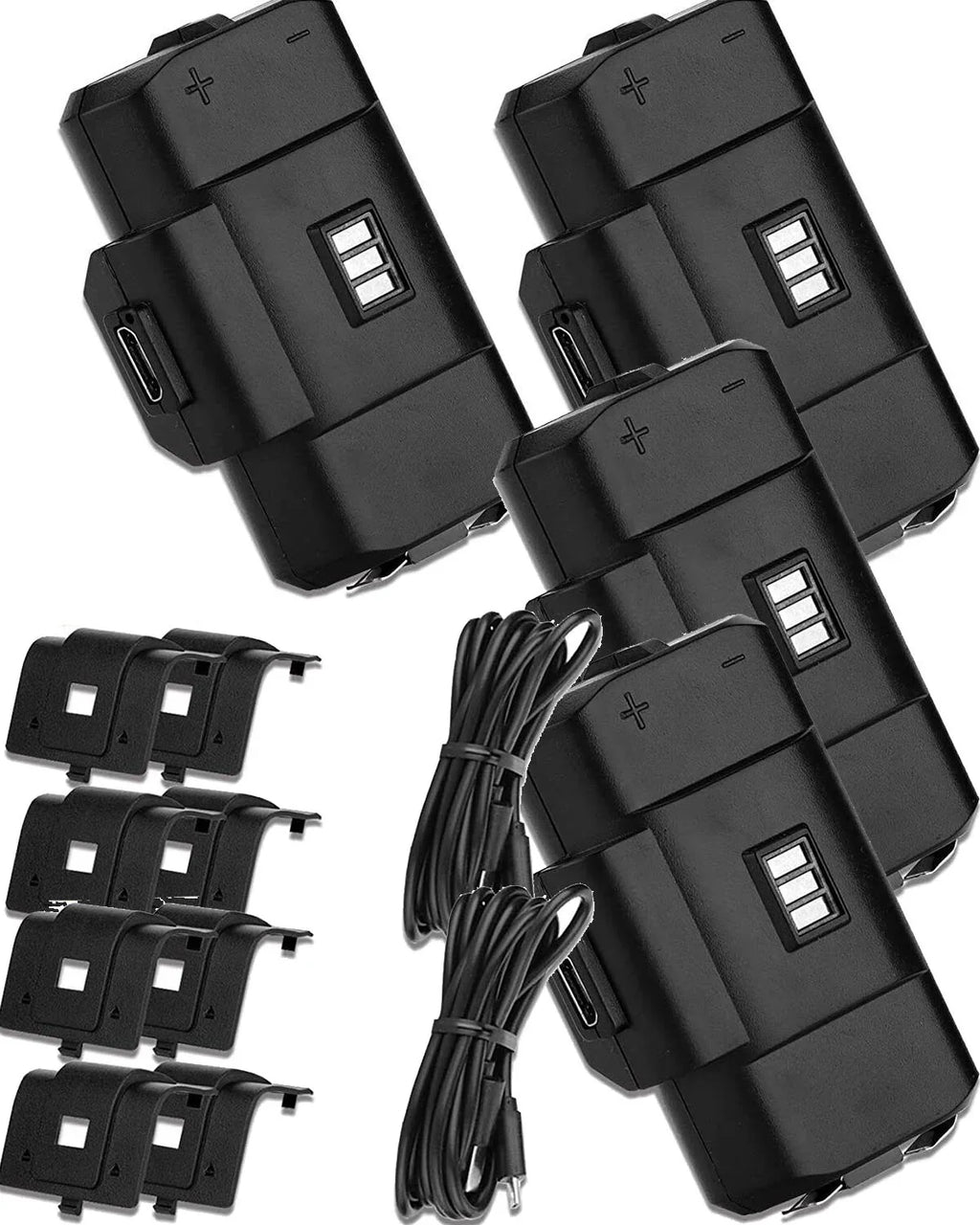 For Pack X/S 8pcs X/S with Battery Rechargeable Covers Controller Battery 4x Series One XBox