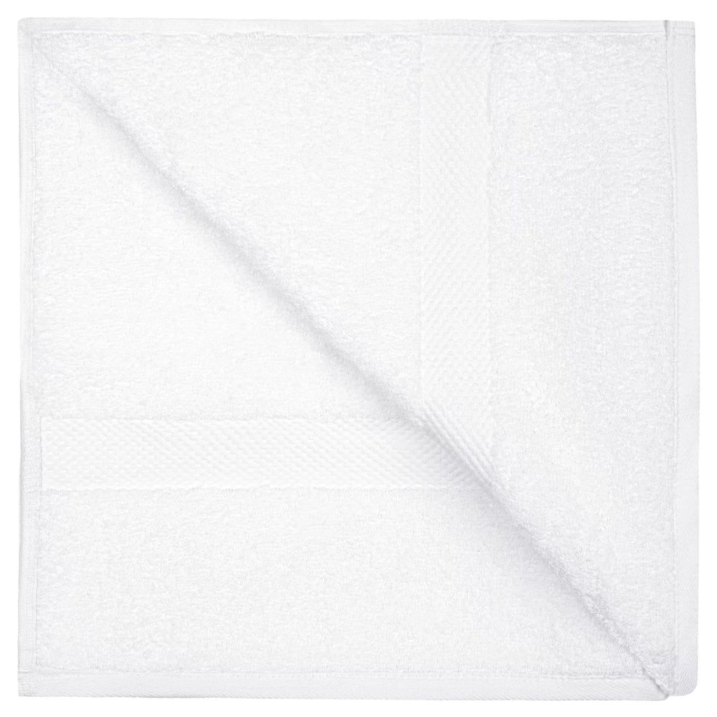 Set Bath of Luxury Classic 2, White - American 100% Big White Bathroom Large Cotton | 2-Pack Towels Linen Sheets White 30x56 Towels, White Inch,