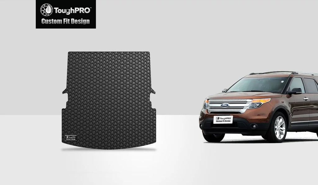 Duty - Explorer - Cargo ToughPRO Compatible Heavy All Weather Rubber (Made FORD Mat - - in 2013 with Black USA)